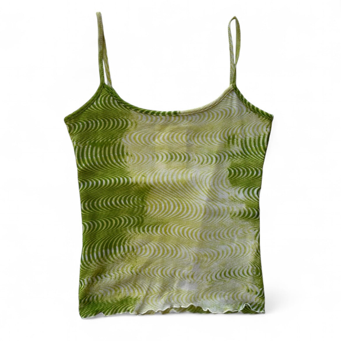 Green stretchy cami/tank