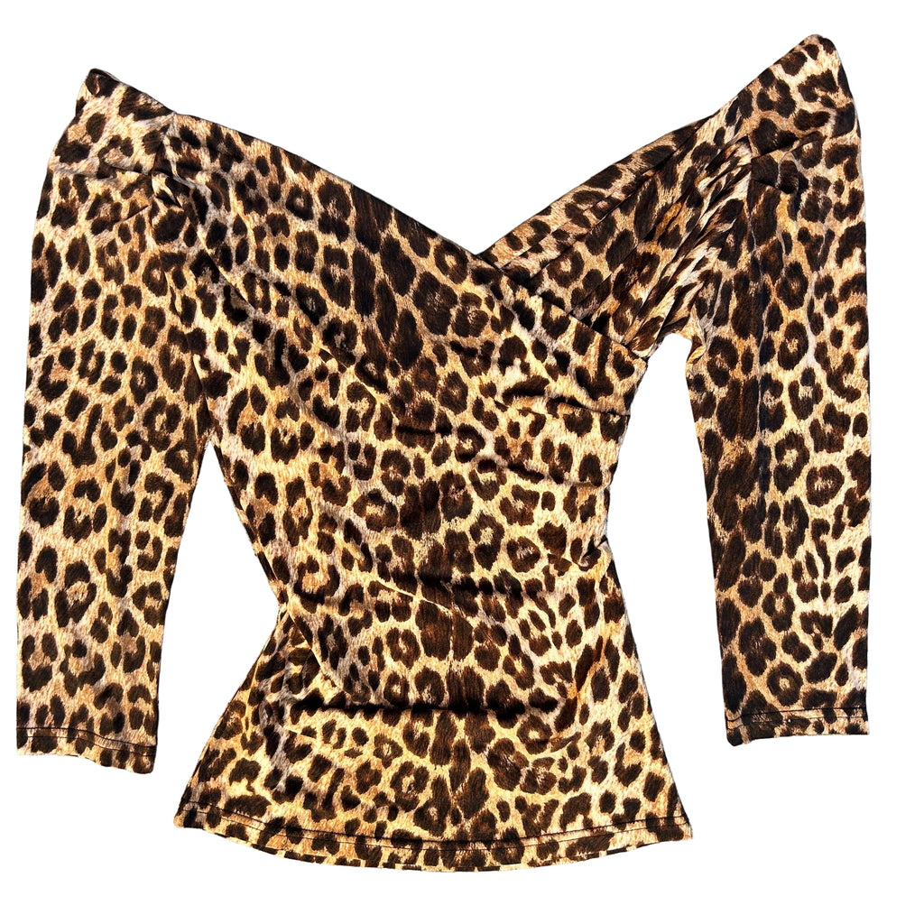 Morgan De Toi cheetah top: S/M
