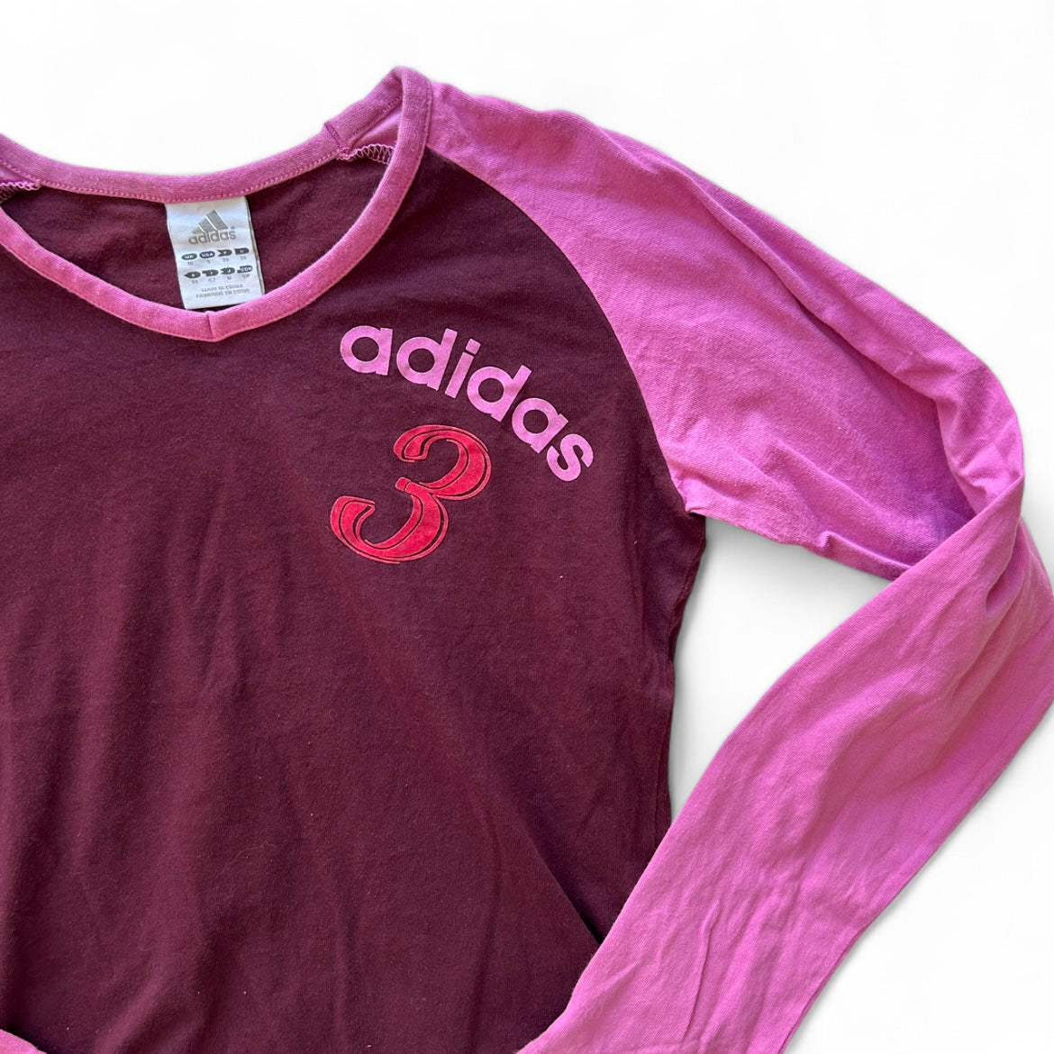 Adidas pink/purple long sleeve
