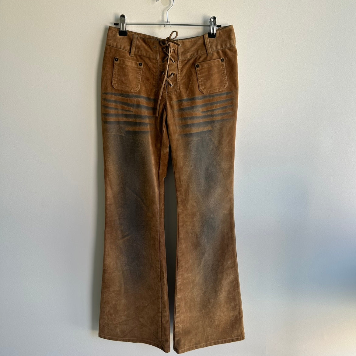 Insane Fishbone Brown pants XXS-XS