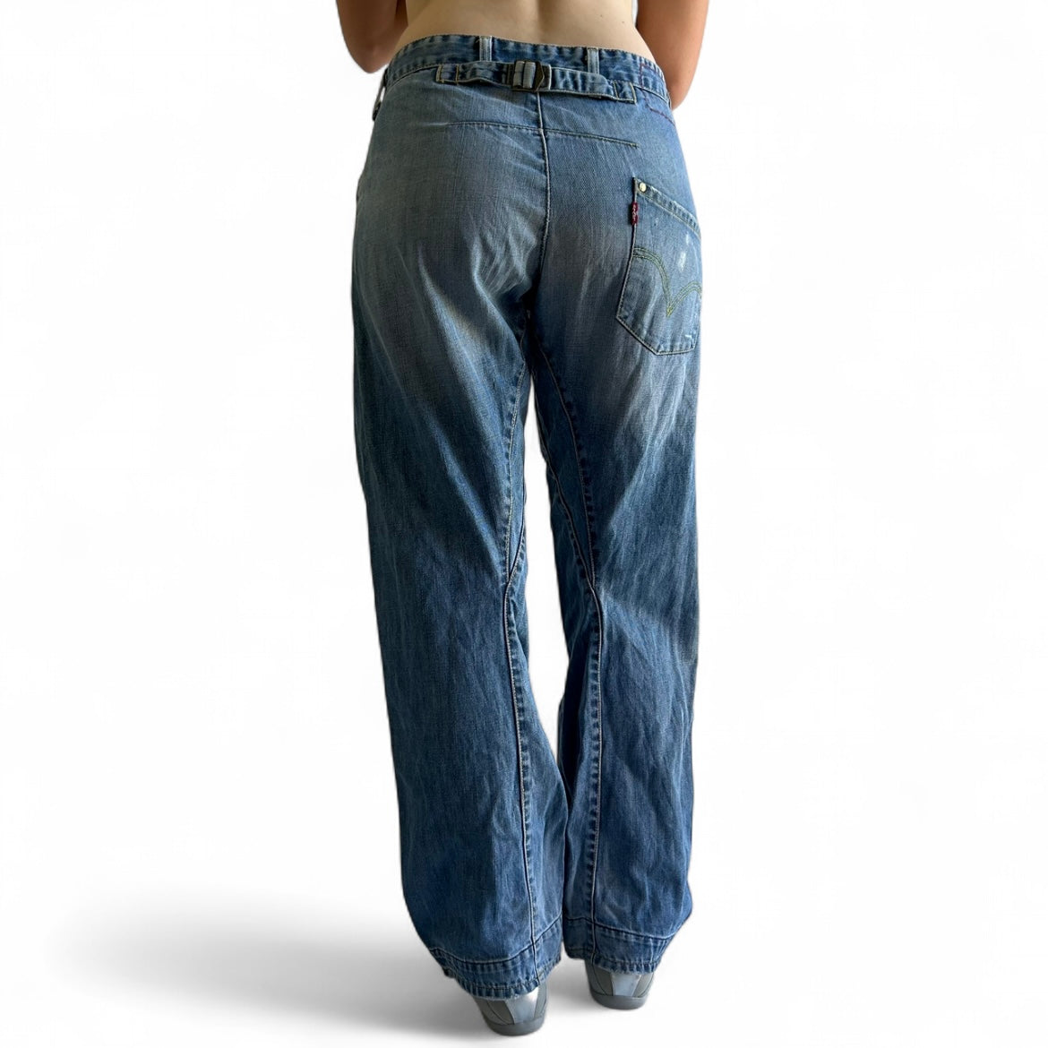 Levi’s Engineered denim jeans with buckle back