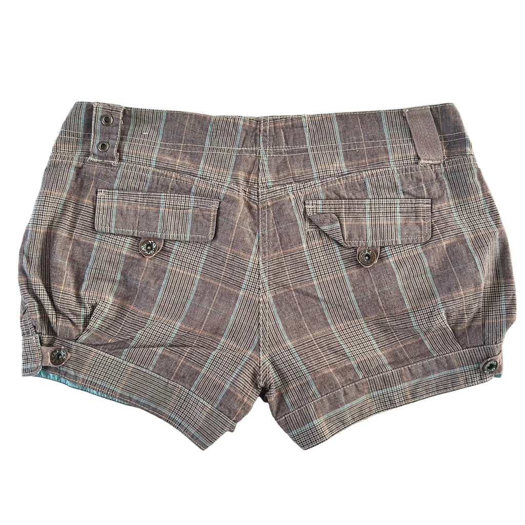 Plaid shorts S