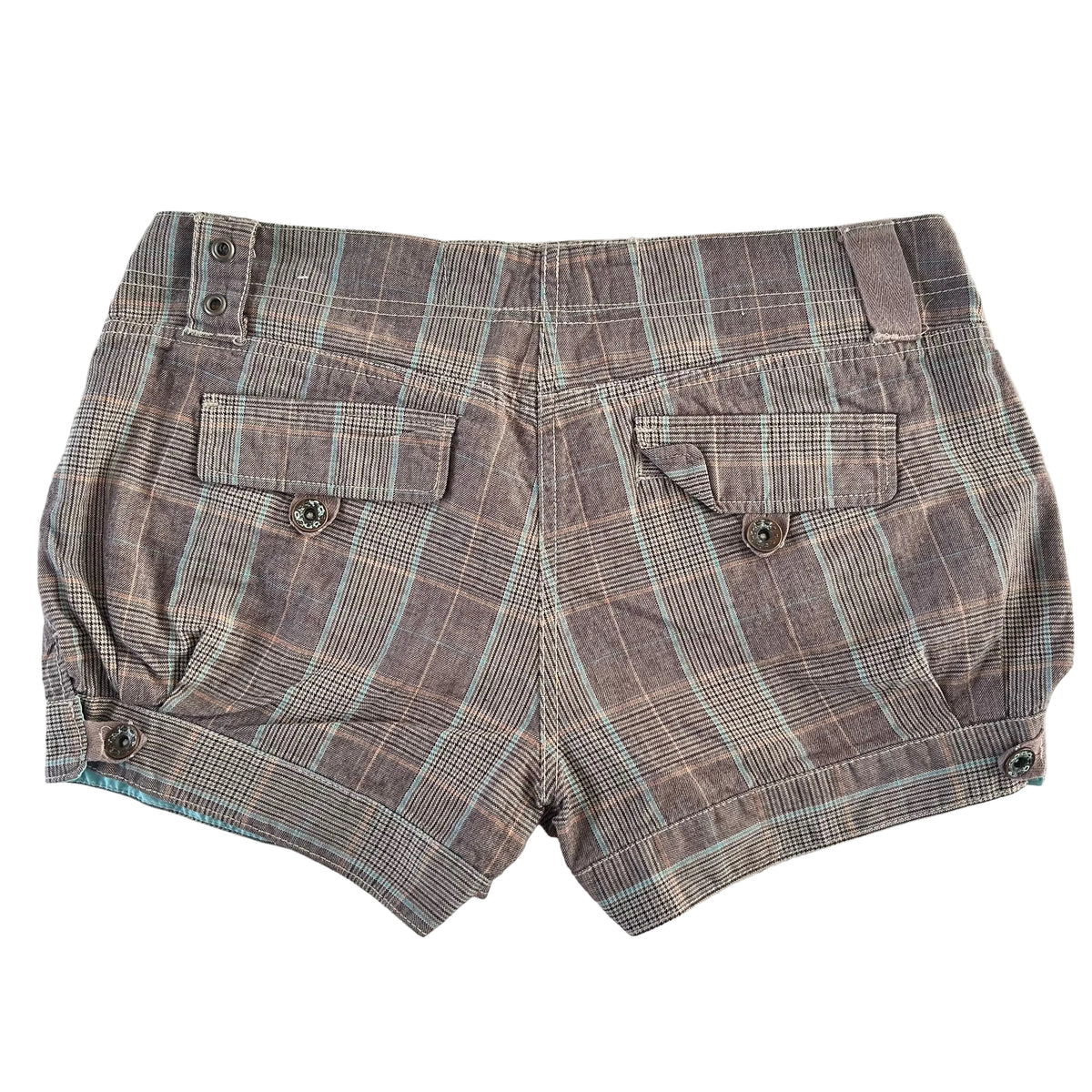 Plaid shorts S