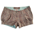 Plaid shorts S