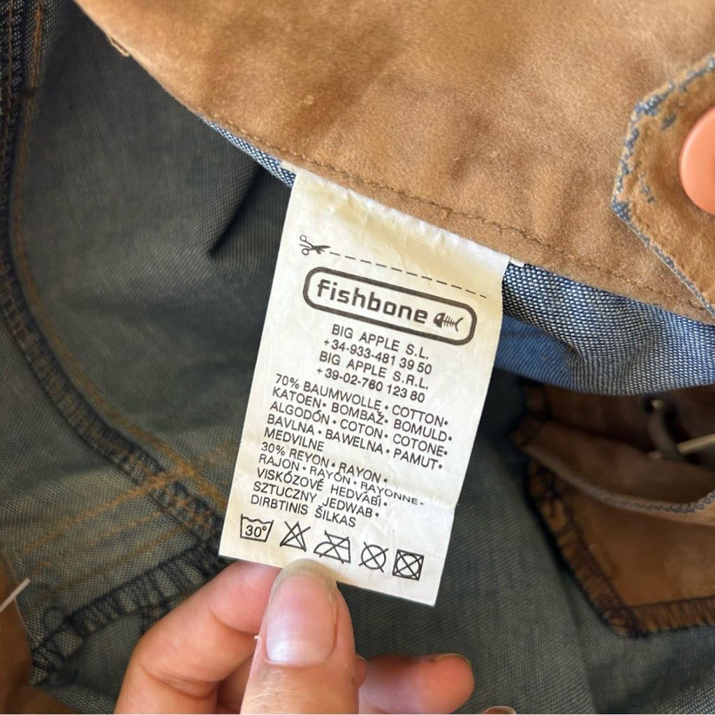 Insane Fishbone Brown pants XXS-XS