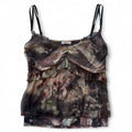 Floral made in Italy cami size M/L