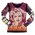 Desigual graphic long sleeve: S/M
