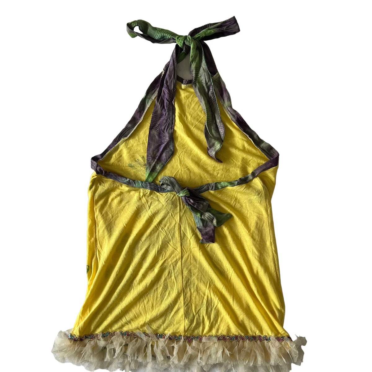 Butterfly halter top made in Italy M/L