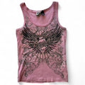 Harley Davidson pink rhinestone tank XL