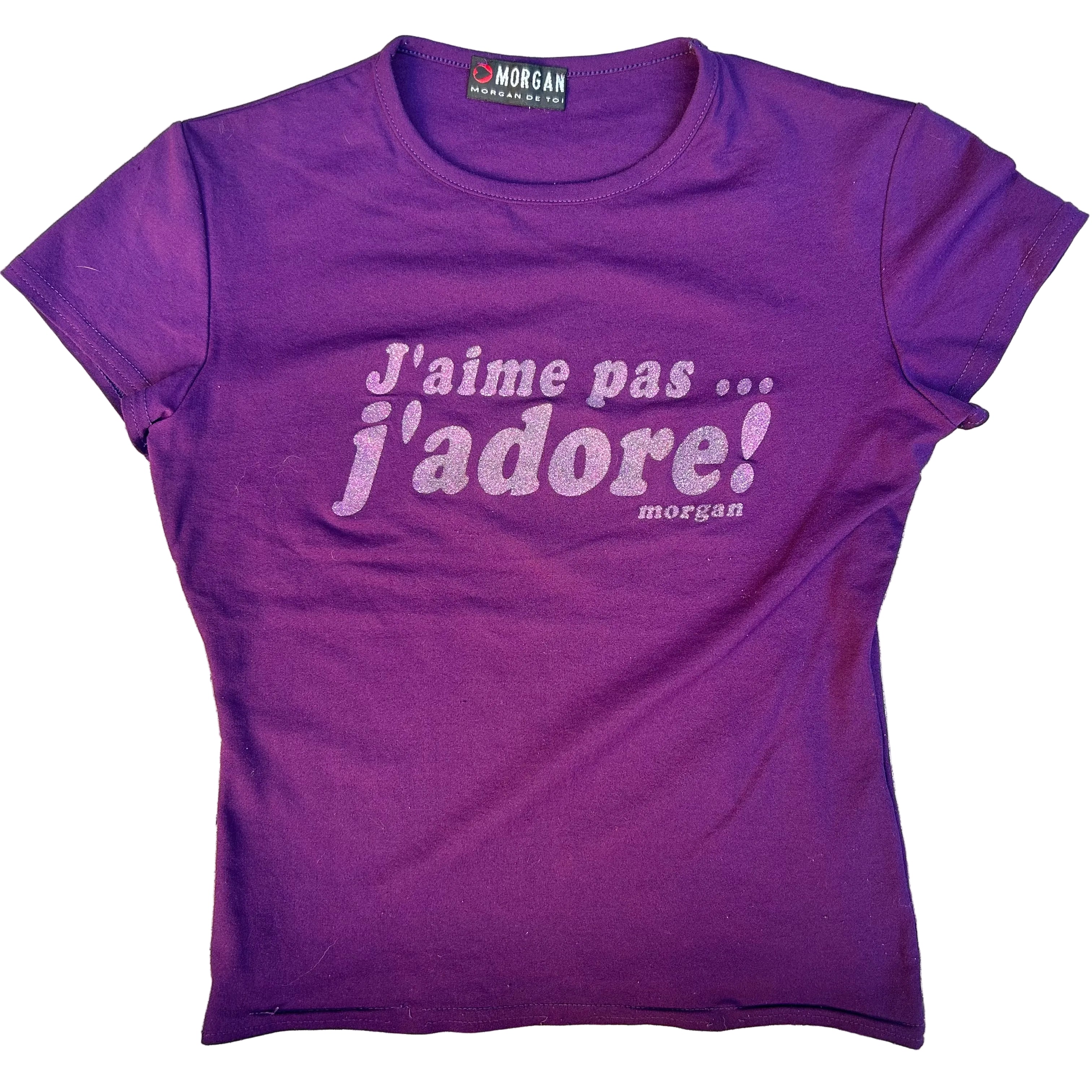 Morgan De Toi baby tee: XS/S