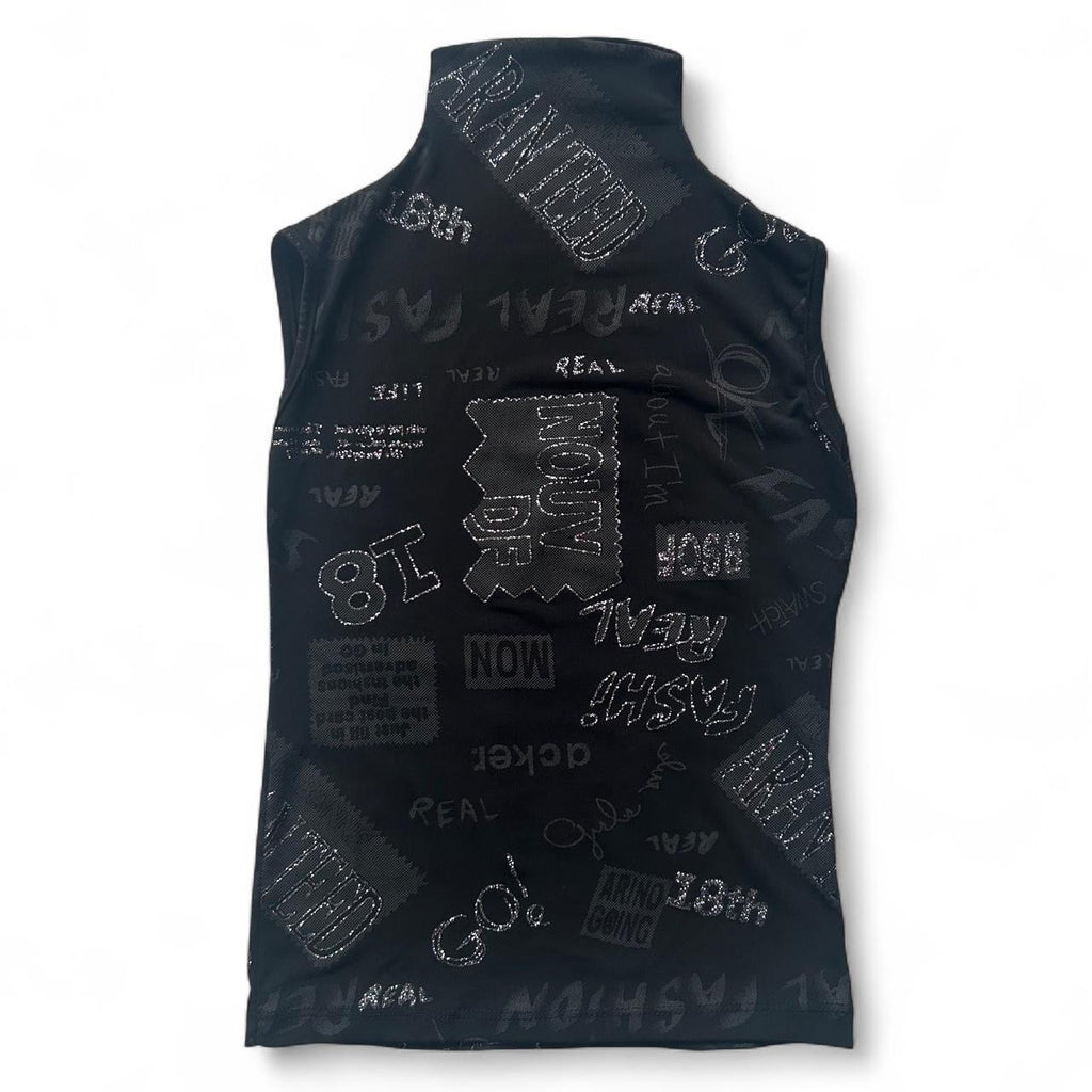 Made in Italy sparkly tank- XS/small