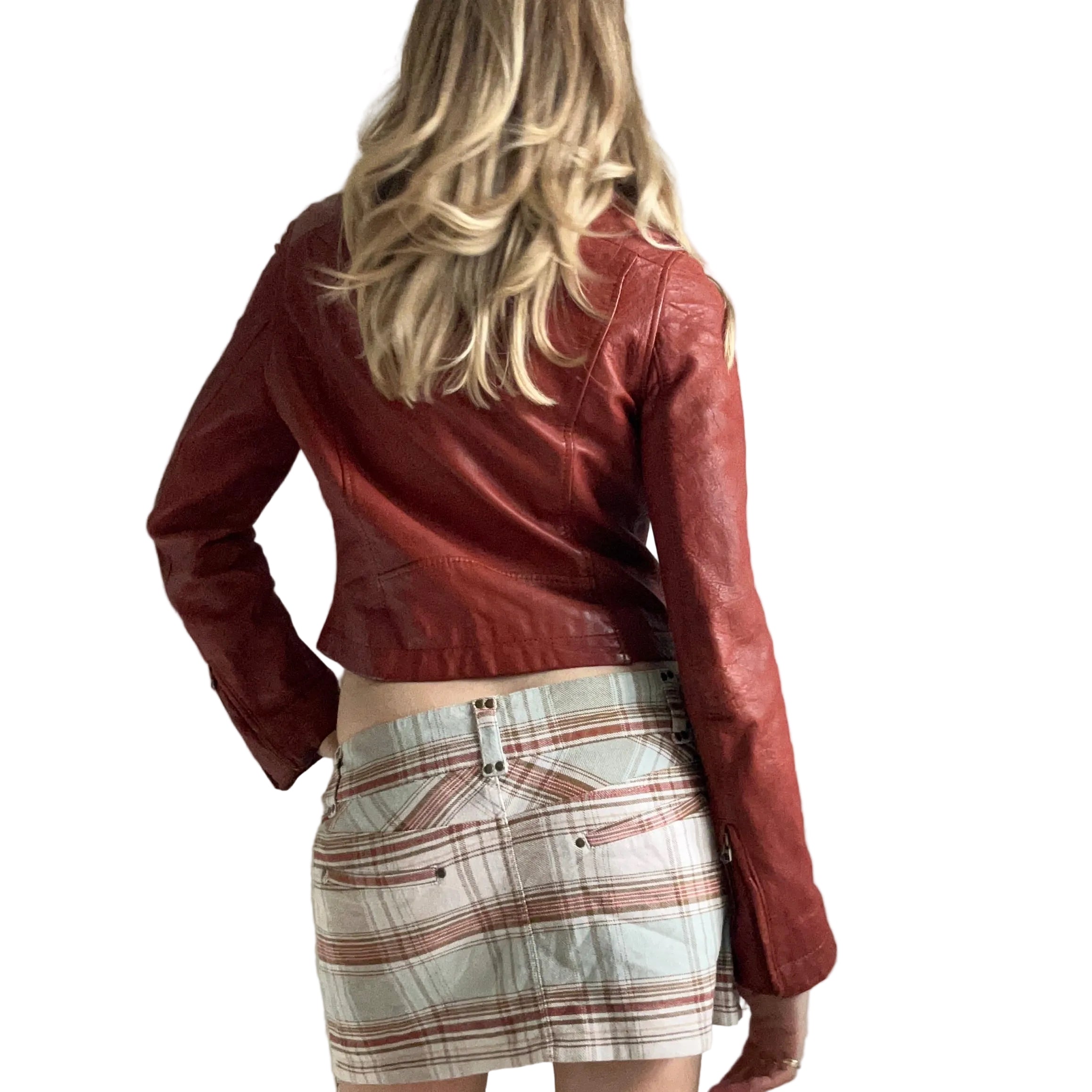 Levi’s leather jacket: S/M