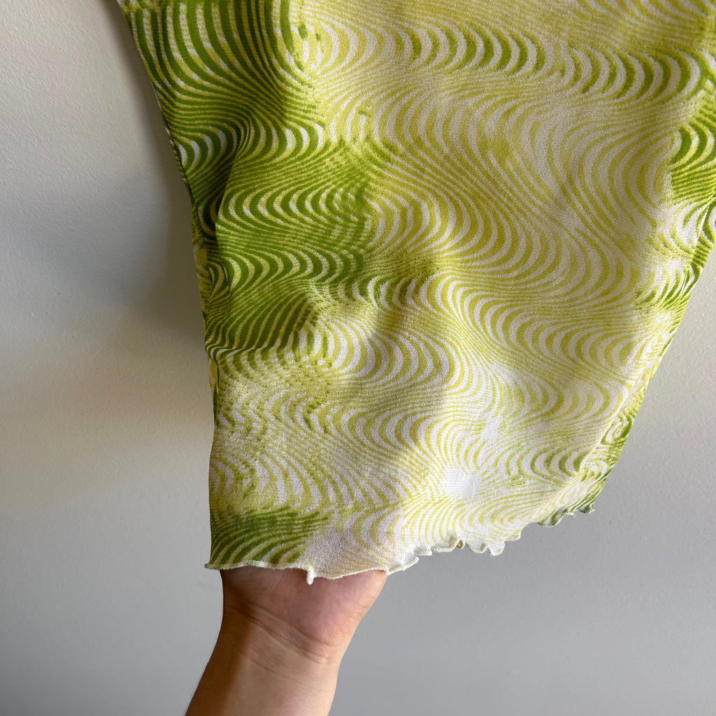 Green stretchy cami/tank