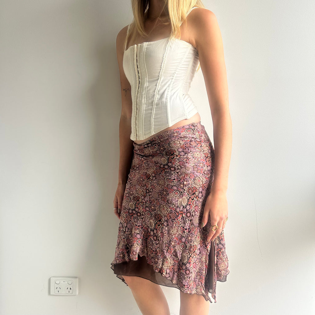 MNG floral skirt XS/S