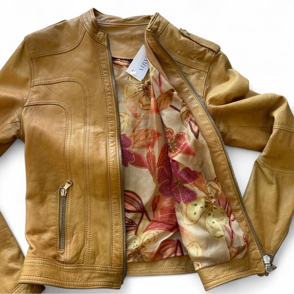 100% Leather Made in Italy Jacket