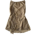 Beaded long skirt M