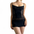 Black mini lace dress- size xs-small
