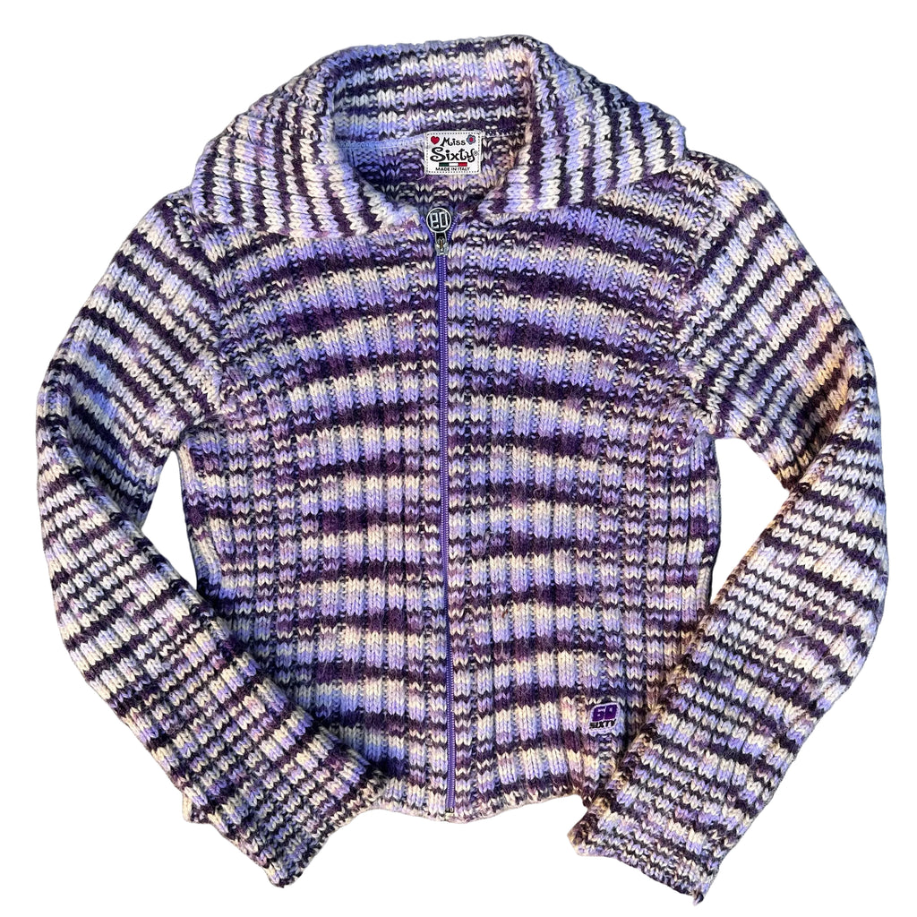 Miss Sixty knit zip up: S/M