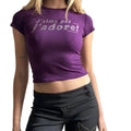 Morgan De Toi baby tee: XS/S