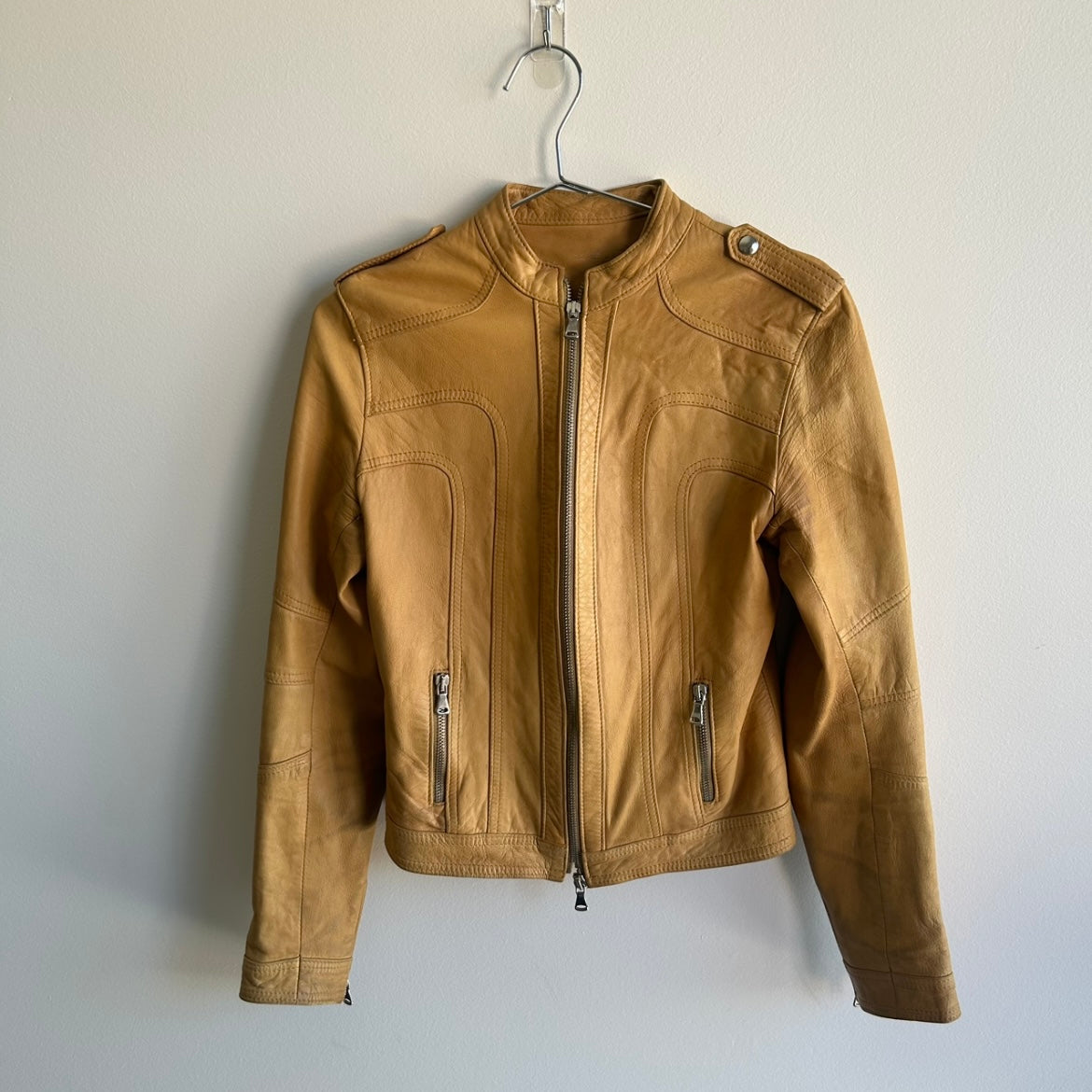 100% Leather Made in Italy Jacket