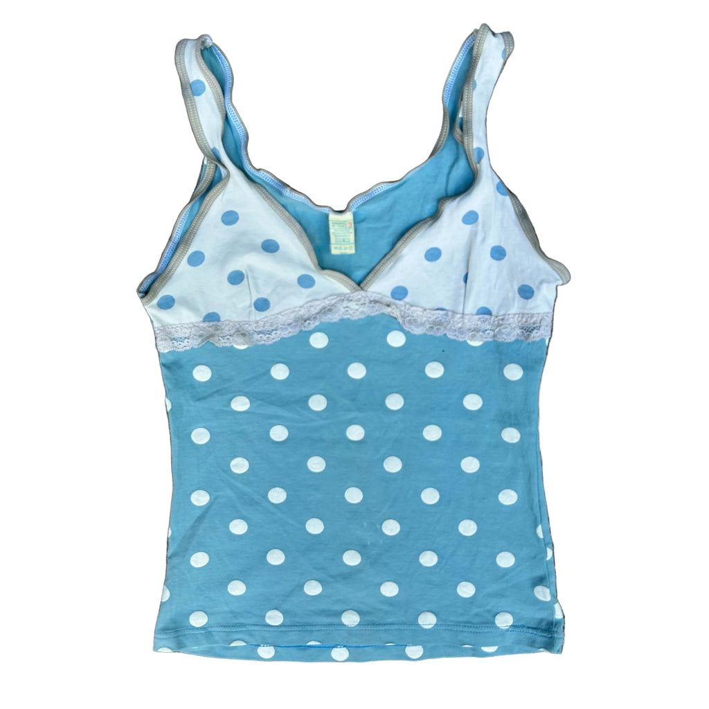 Polka dot cami: M/L