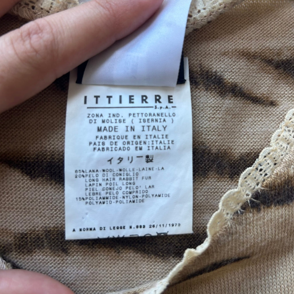 Dolce & Gabbana tiger print midi dress