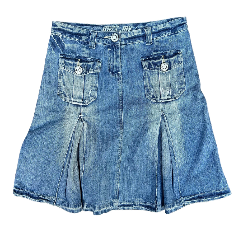 Denim midi skirt S-M