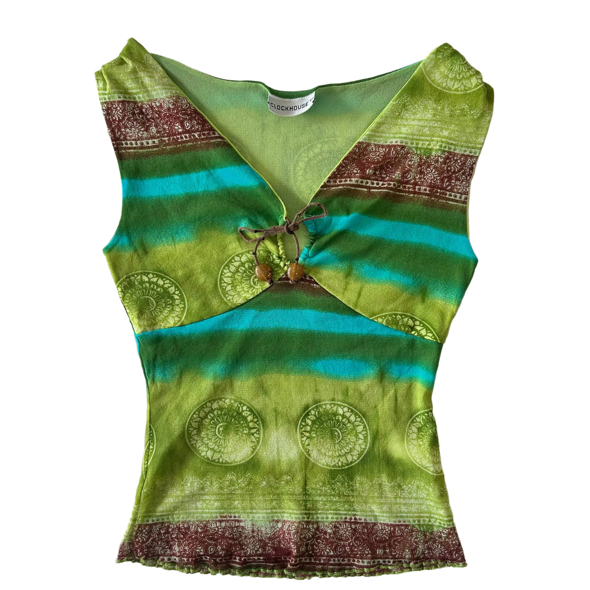 Green and brown fairy tank M/L
