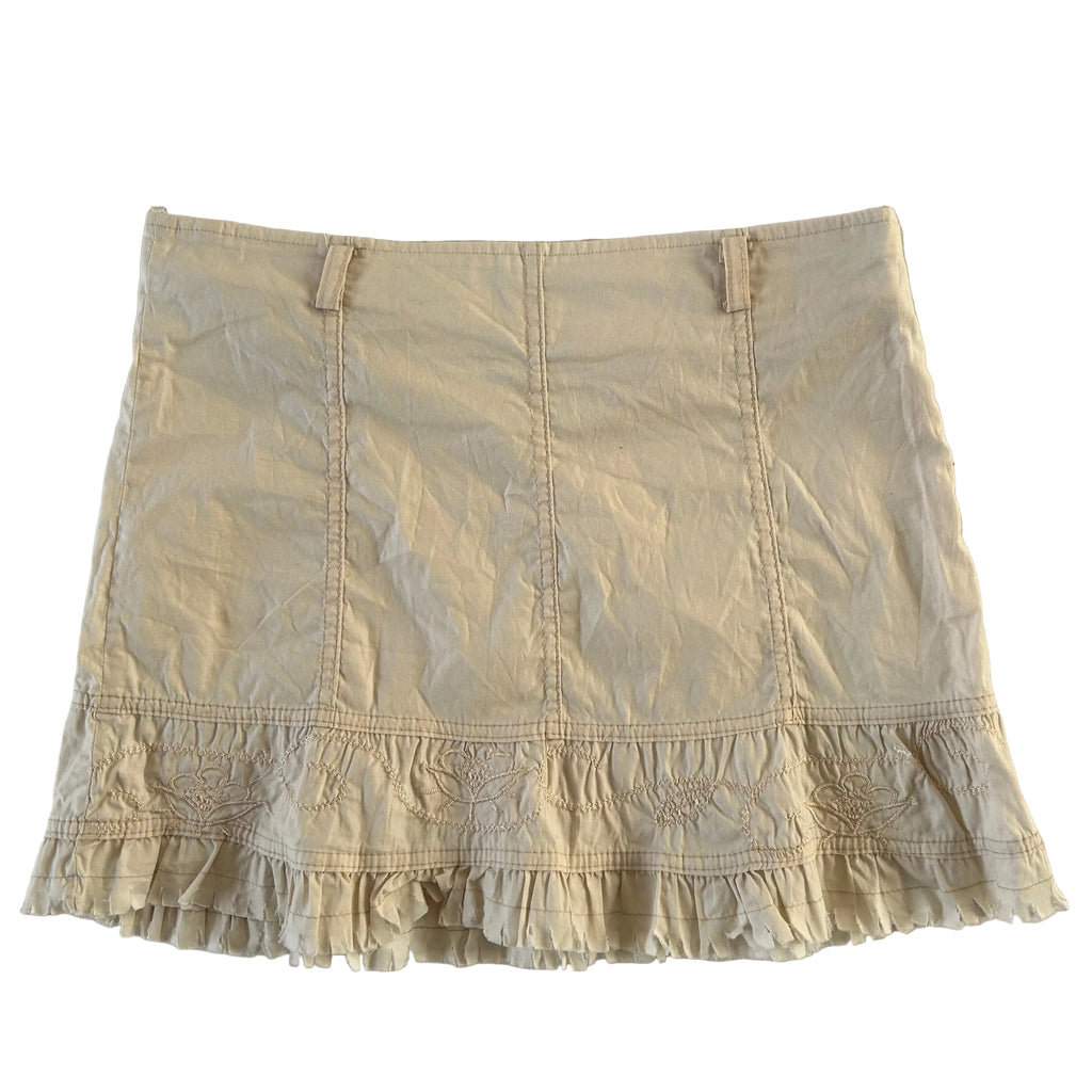 Cotton mini skirt XS/S