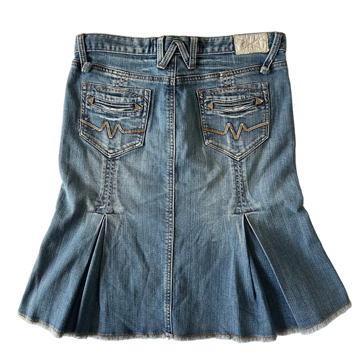 Urban jeans denim midi skirt S