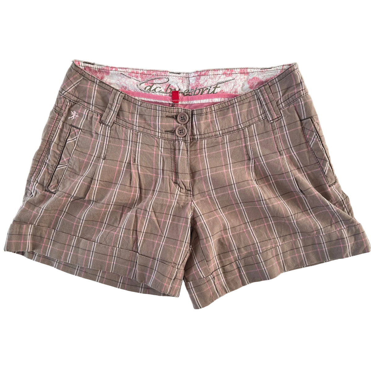 Esprit plaid shorts XS/S