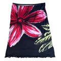 Flower midi skirt M
