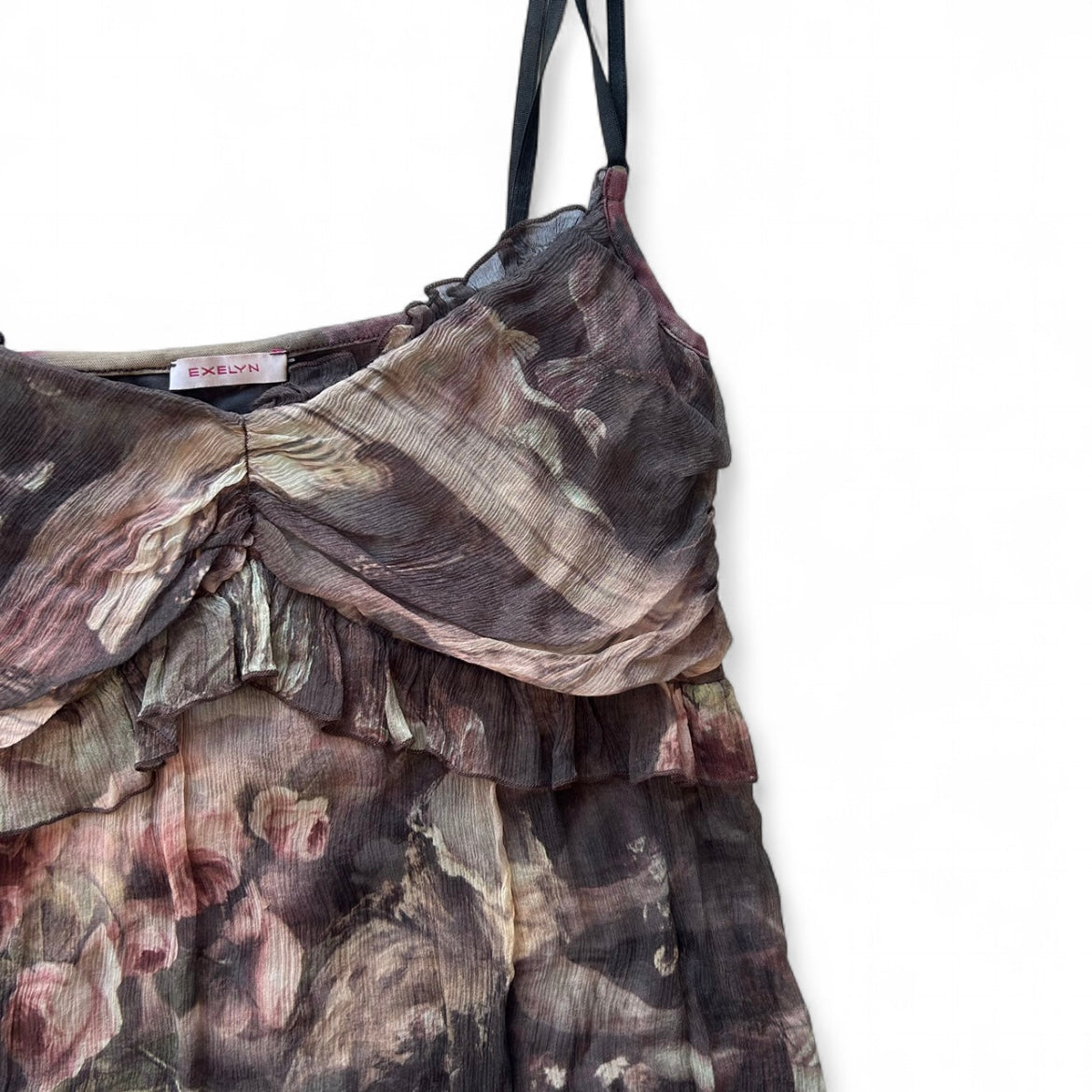 Floral made in Italy cami
