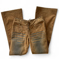Insane Fishbone Brown pants XXS-XS