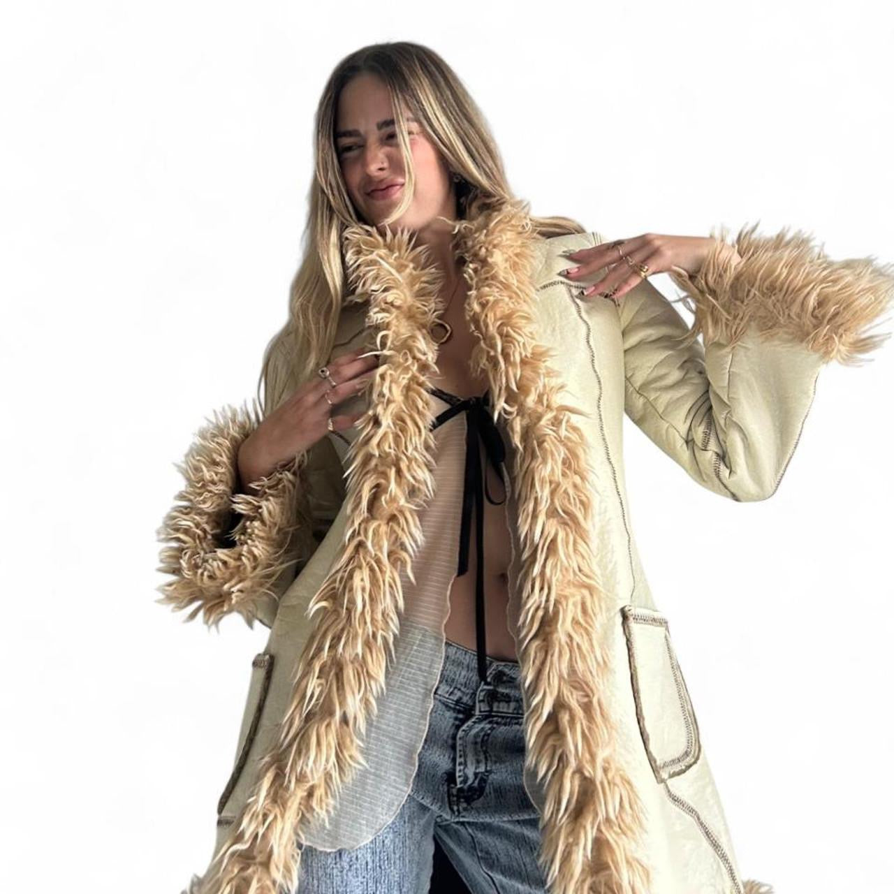 Miss Sixty afghan/ penny lane coat- small