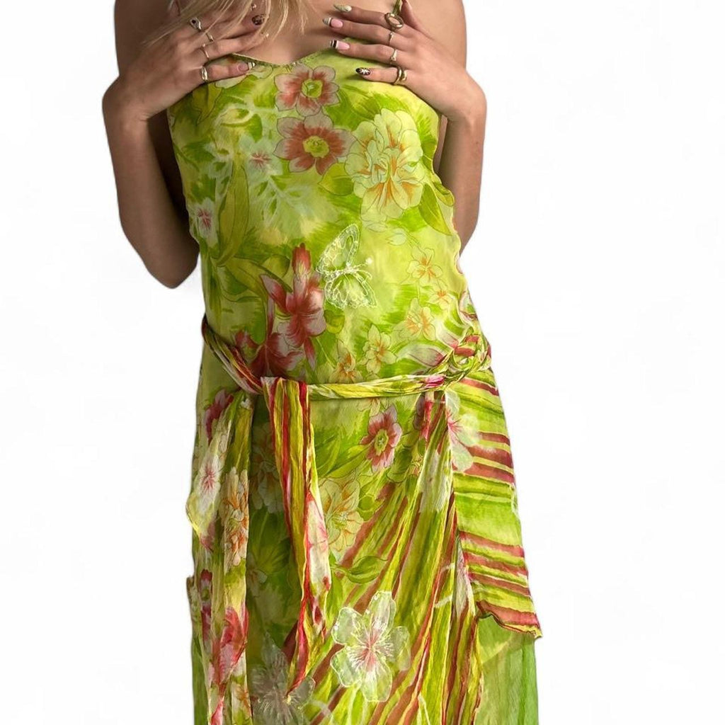 René Derhy Garden Bloom dress- medium/large