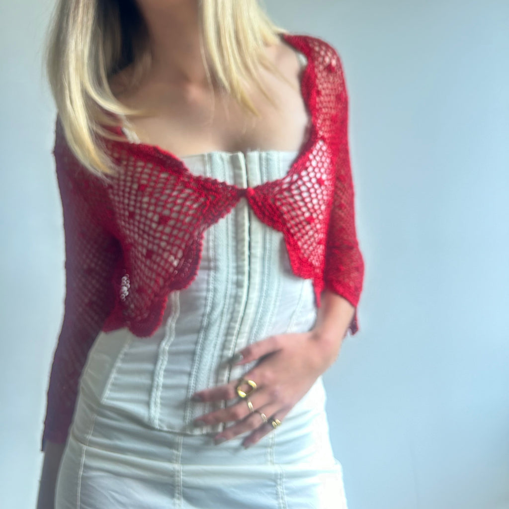 Début crotchet top M