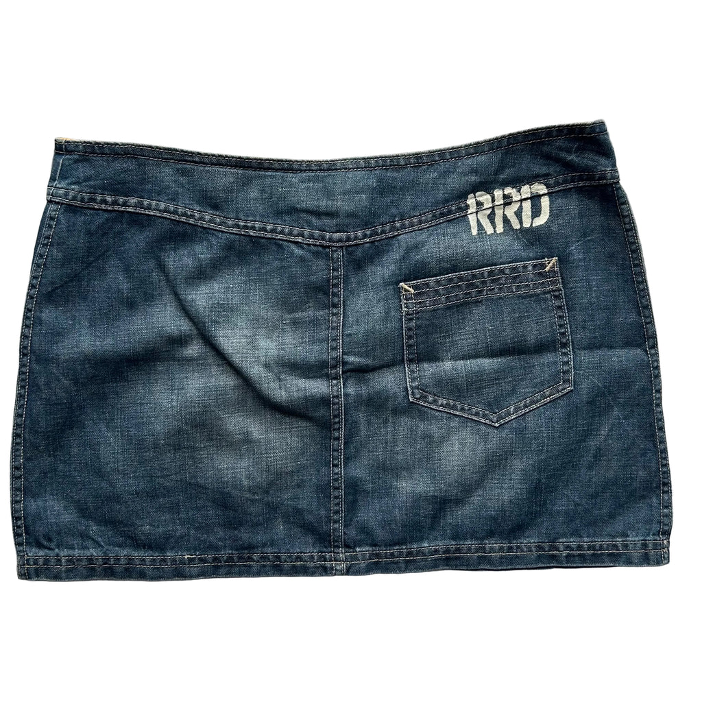 Denim Mini Skirt: Size M