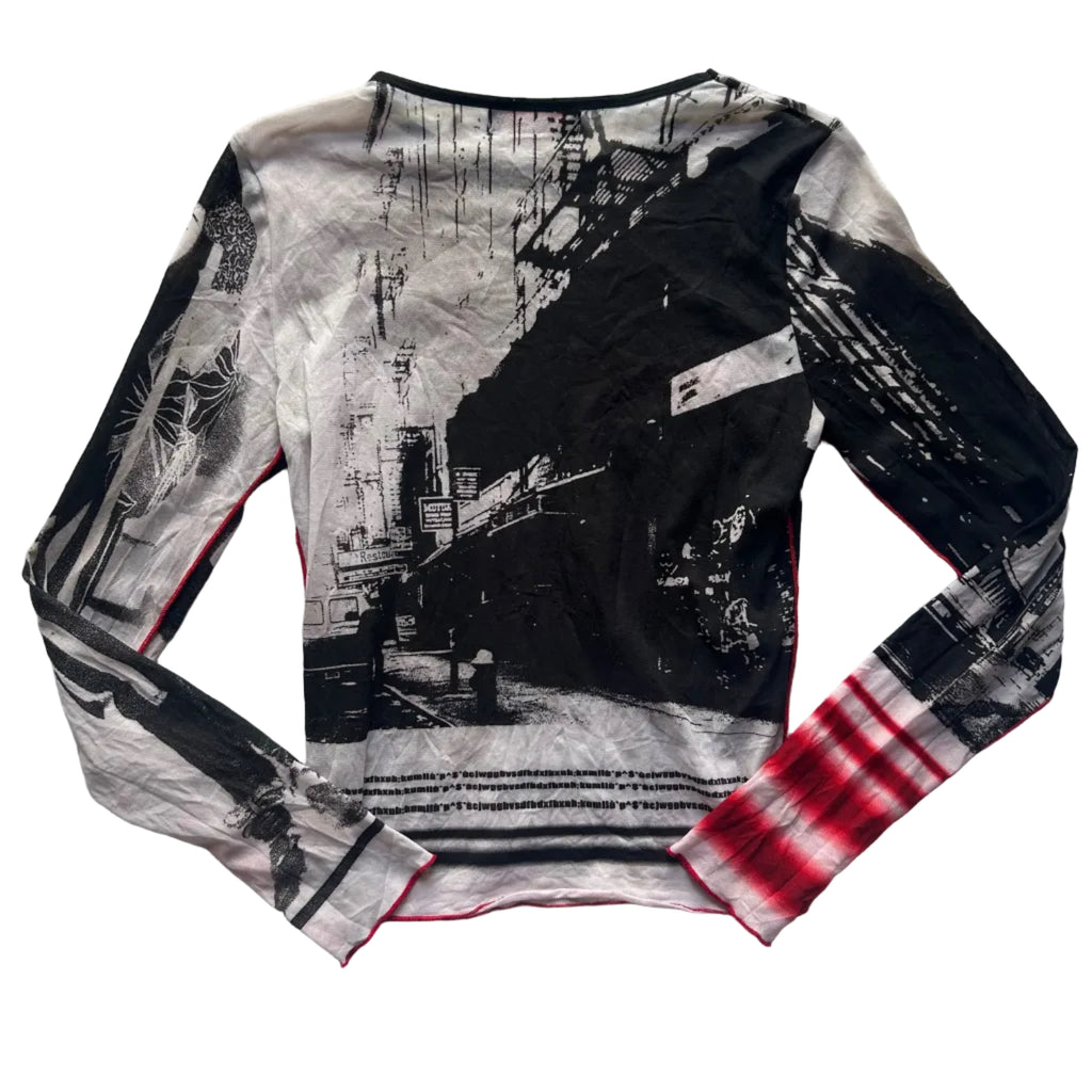 Cop Copine Rue Mesh Long Sleeve: Size M/L