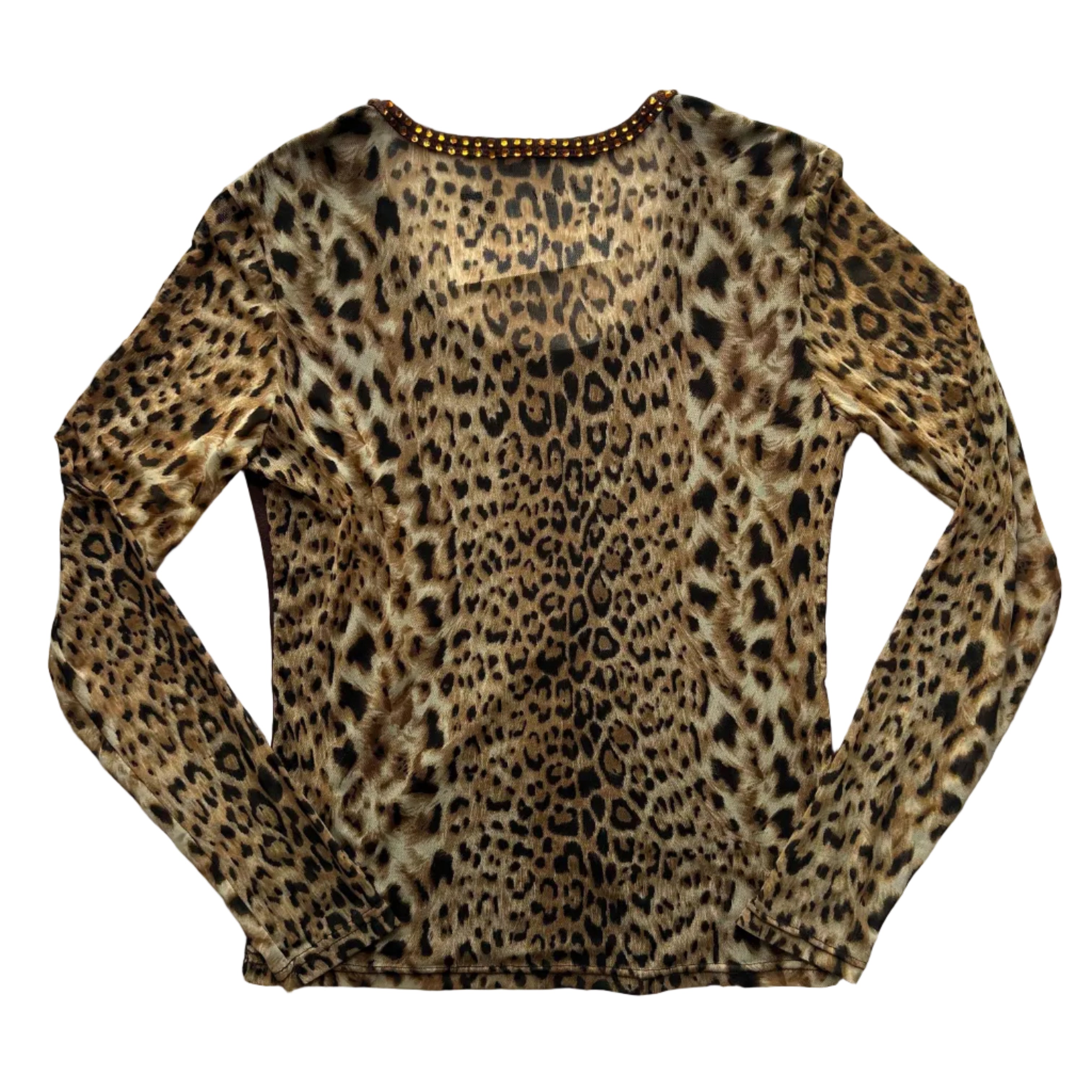 D&G Mesh Sleeve Top: Size M