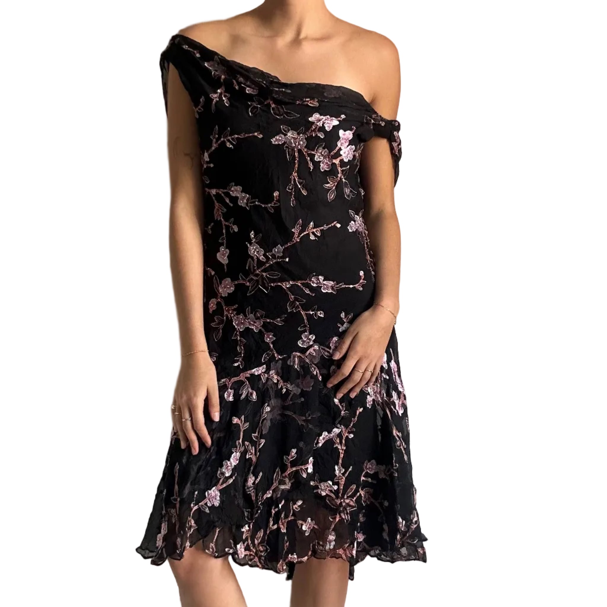 Gorgeous beaded 90s-y2k dress