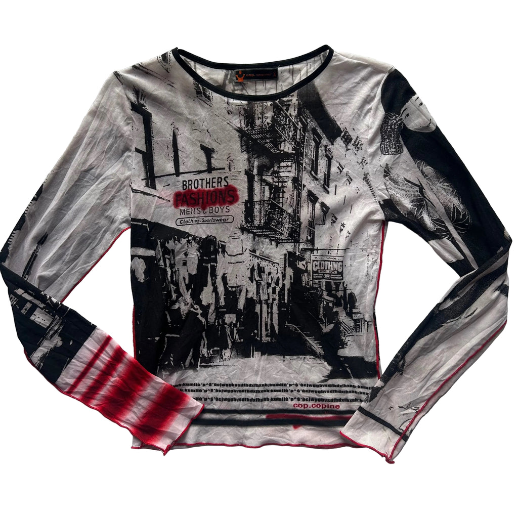 Cop Copine Rue Mesh Long Sleeve: Size M/L