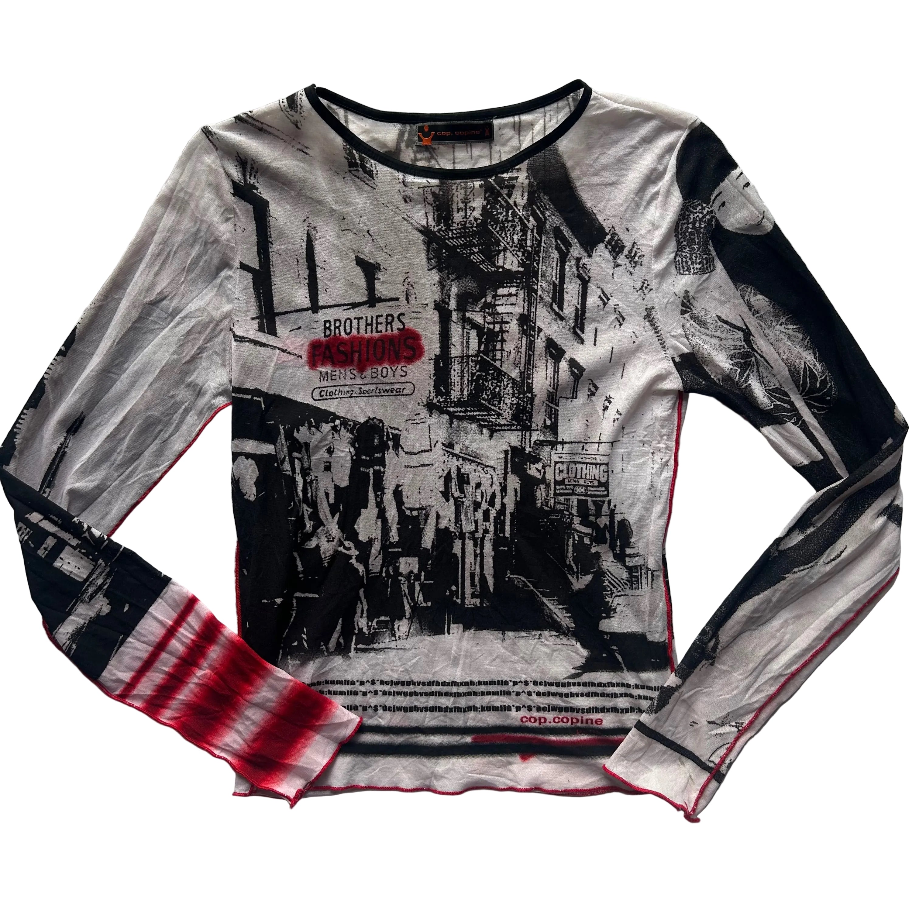 Cop Copine Rue Mesh Long Sleeve: Size M/L