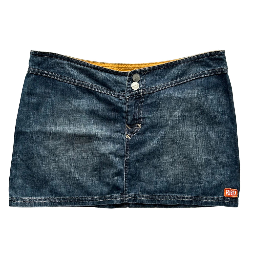 Denim Mini Skirt: Size M