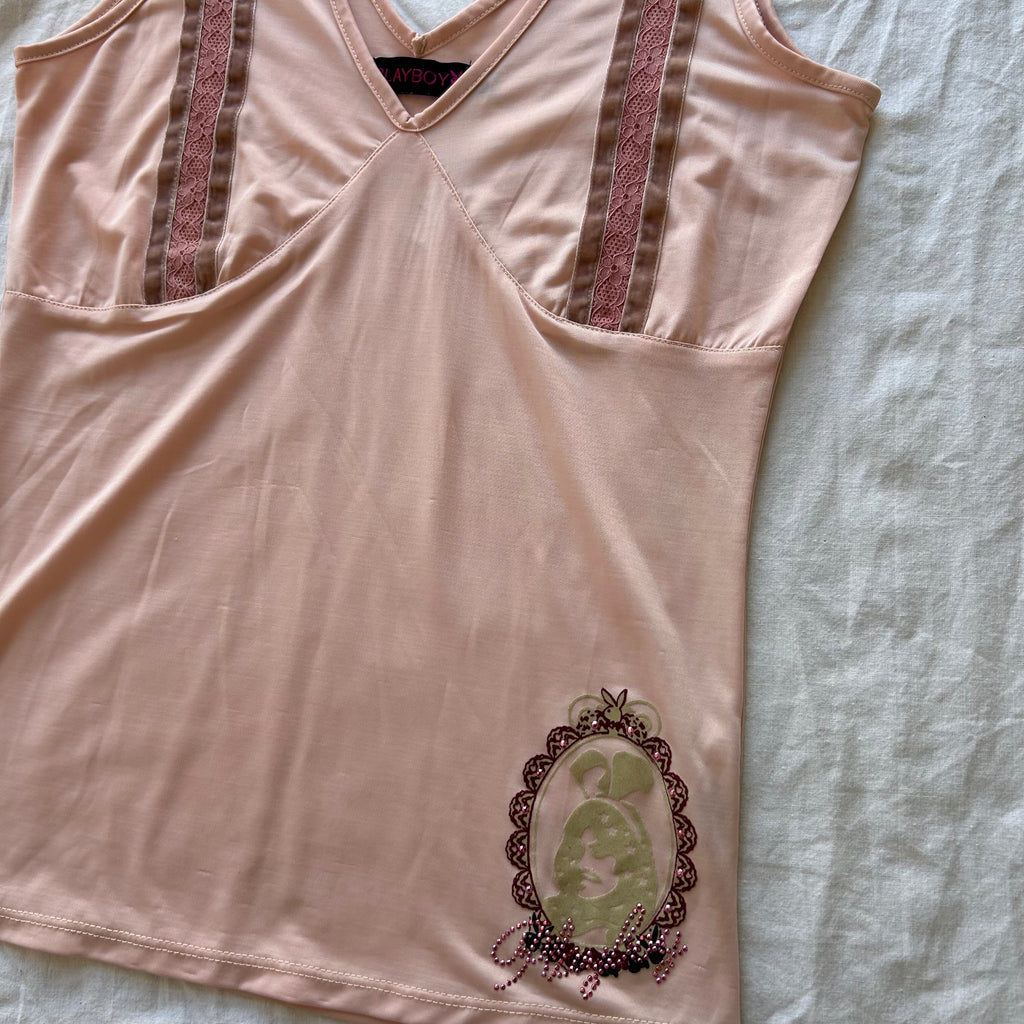 Pink Playboy top