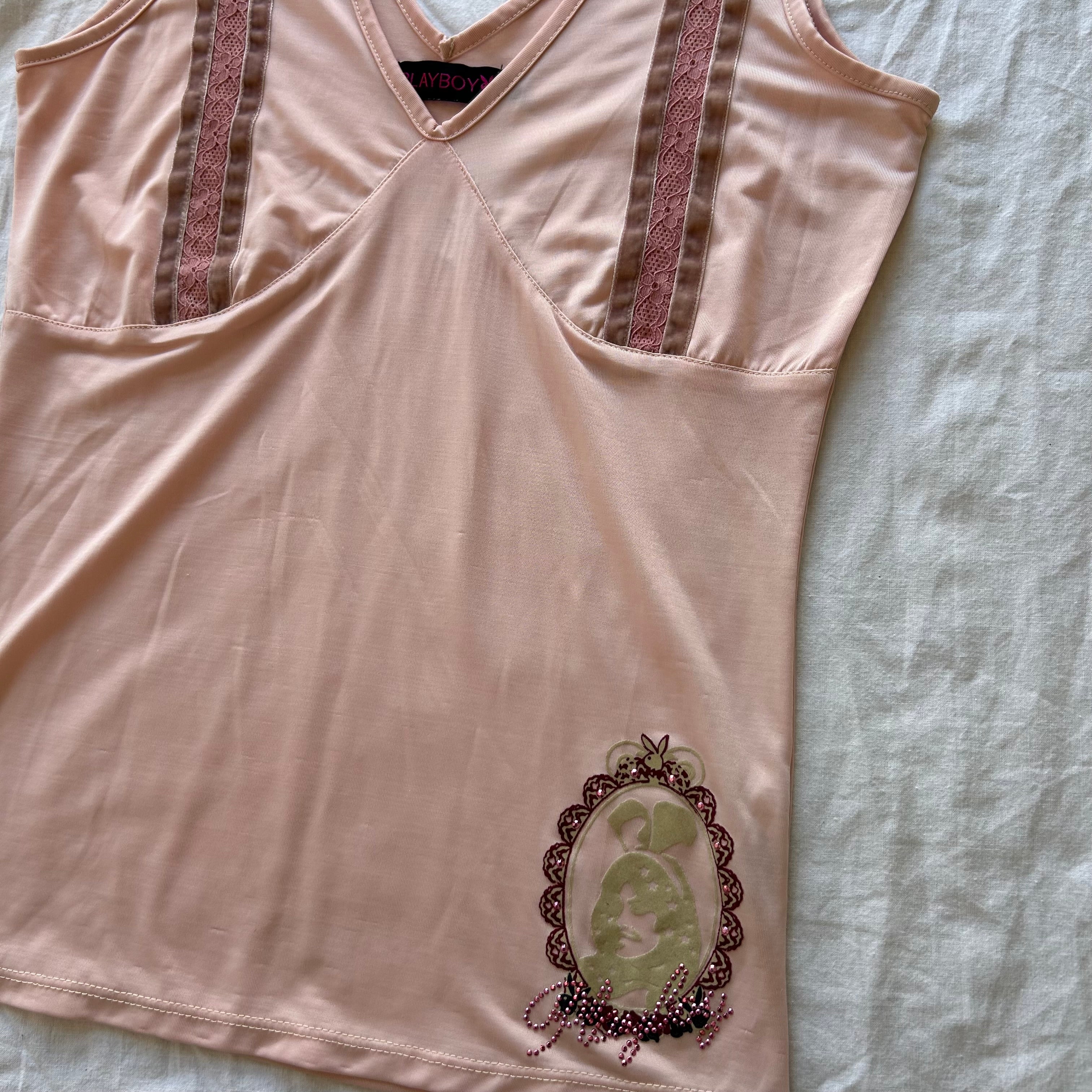 Pink Playboy top