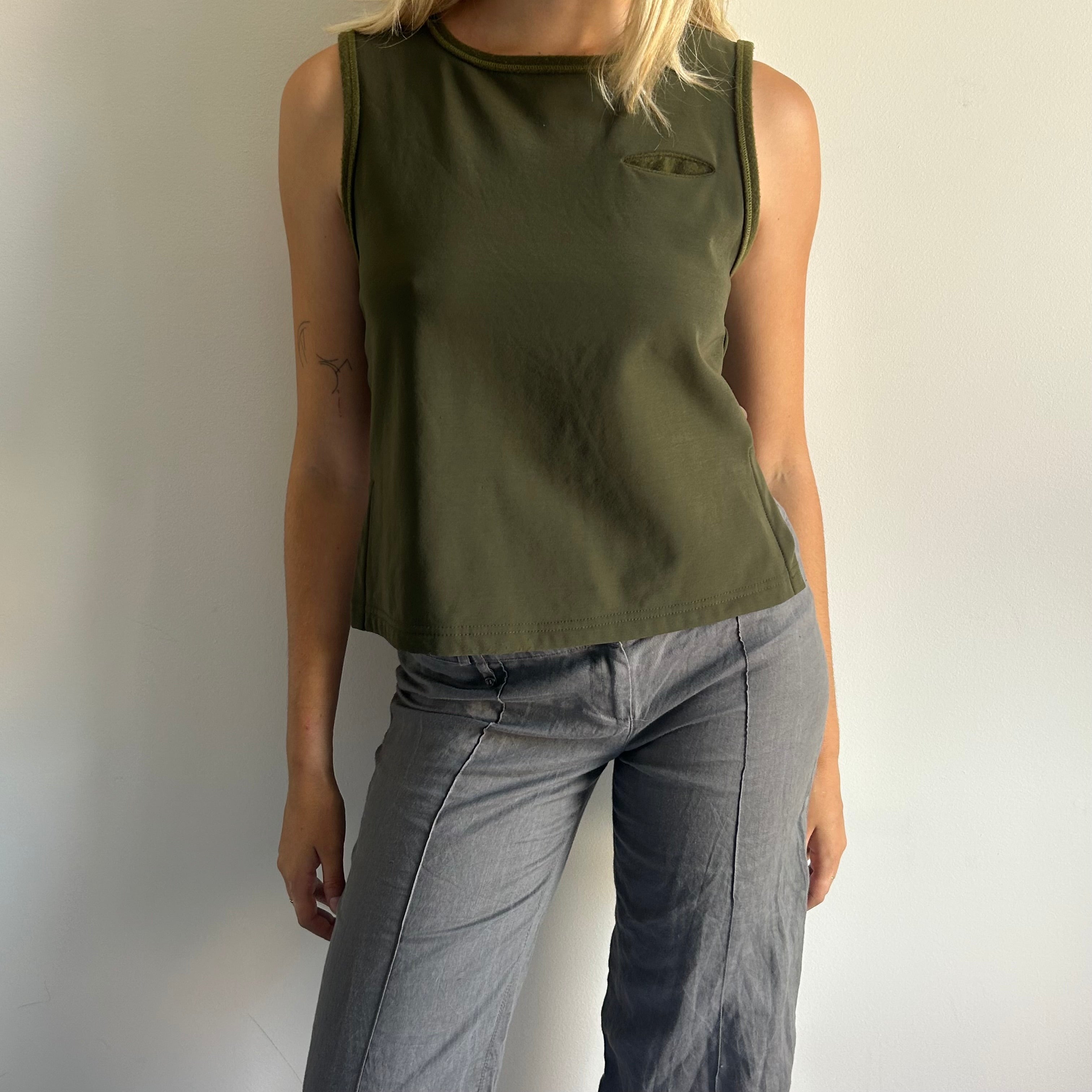 Cop Copine Safety Pin Top: Size S/M