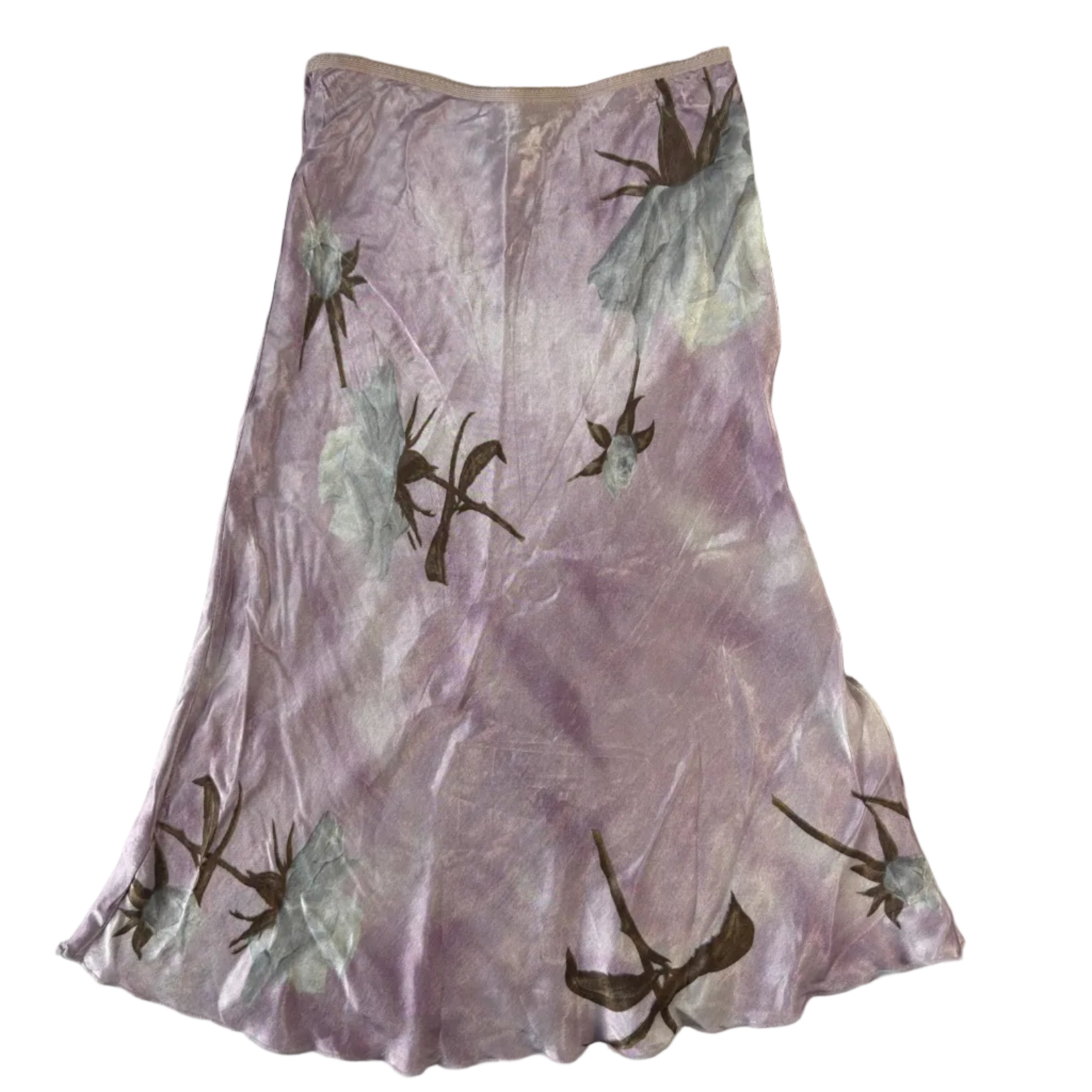 Pink midi skirt made in Italy: XS/S