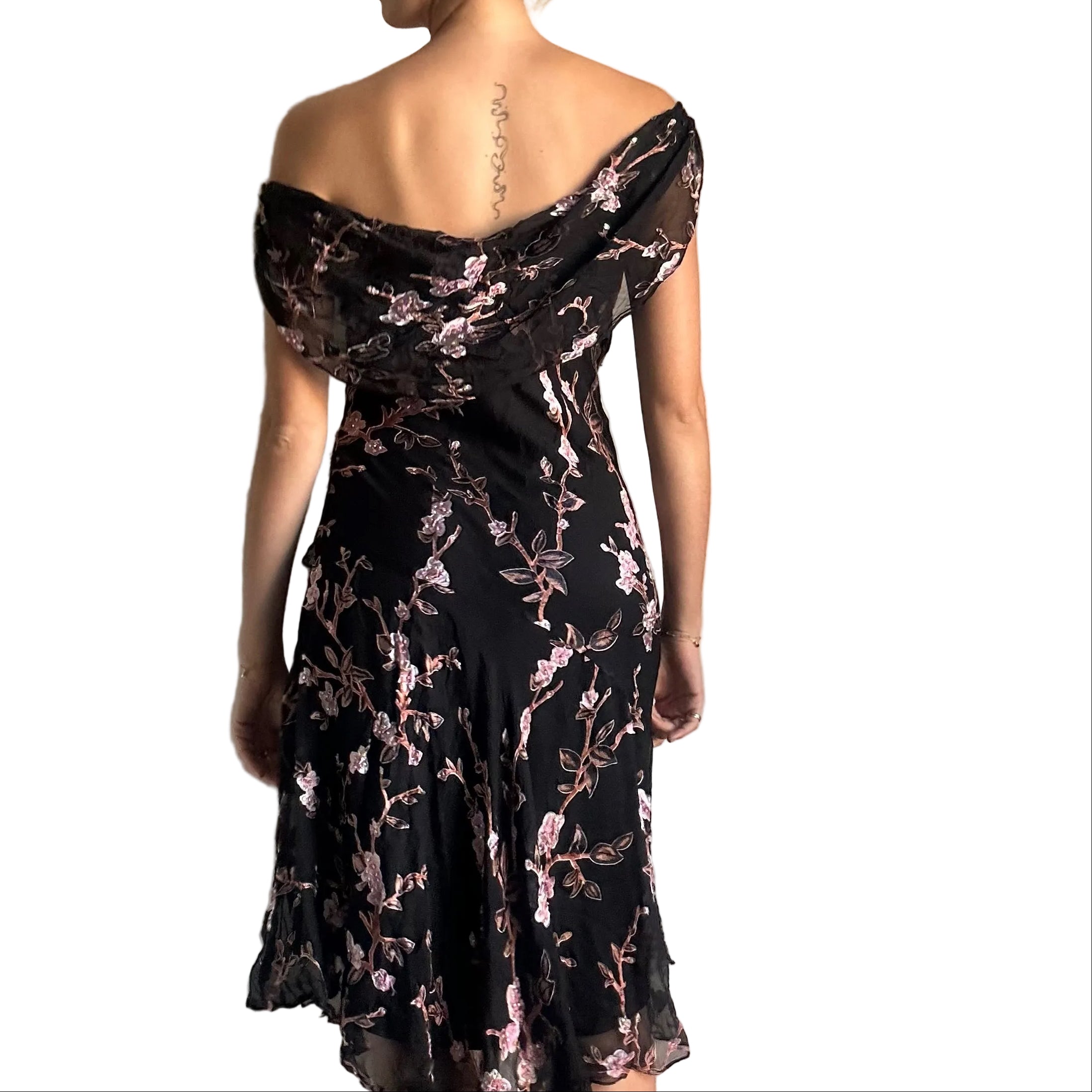 Gorgeous beaded 90s-y2k dress