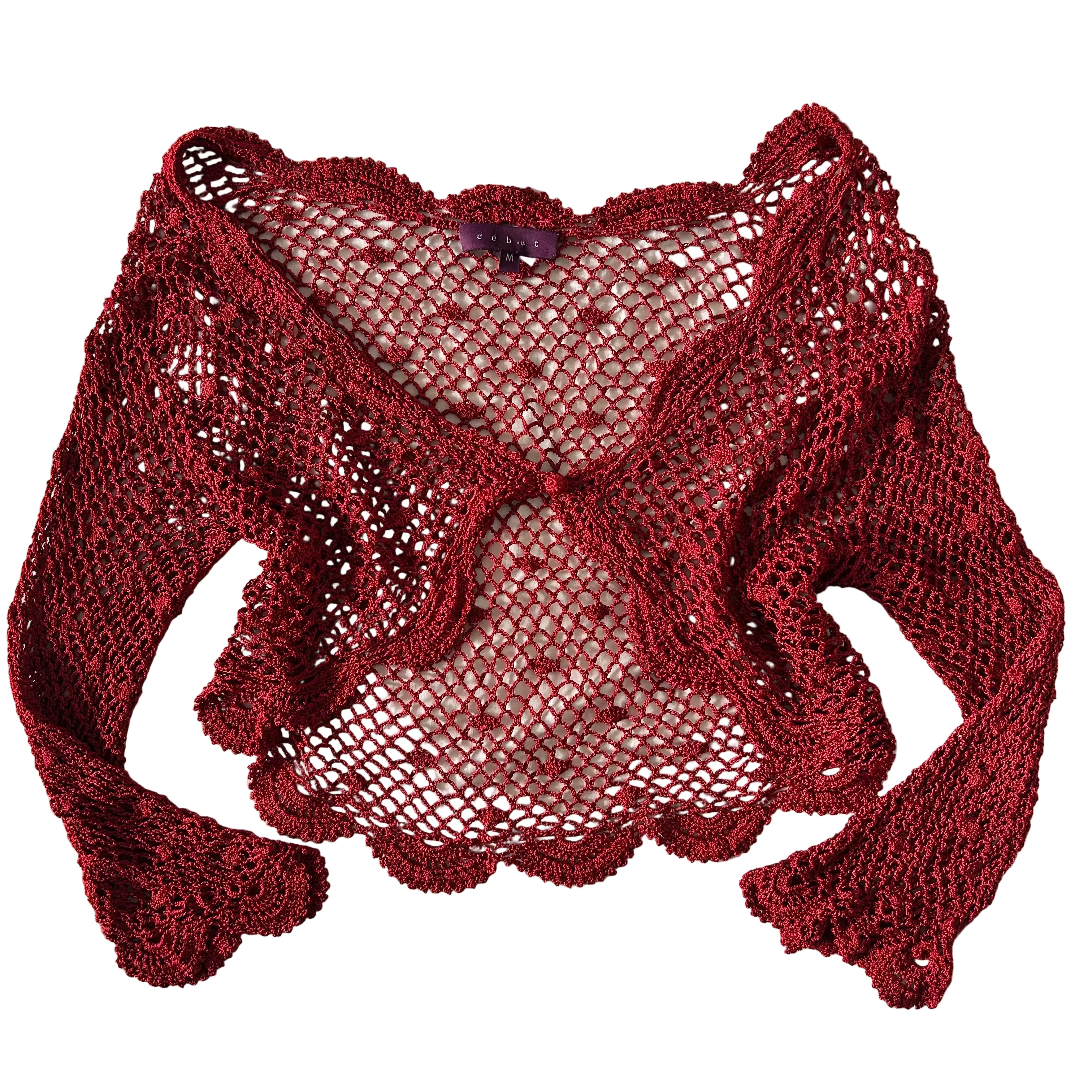 Début crotchet top M